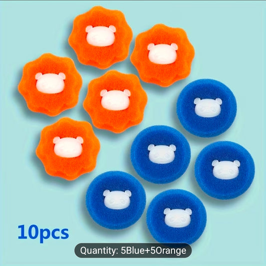 Vibrant Reusable Pet Hair Removal Balls (10pcs)