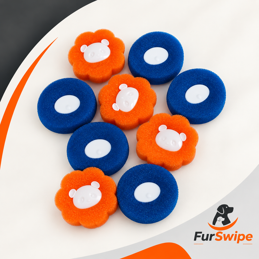Vibrant Reusable Pet Hair Removal Balls (10pcs)
